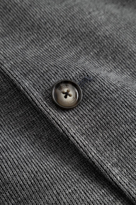Joop Silver Marl Hectar Coat (side profile)