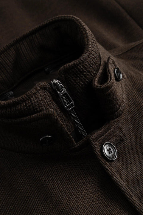 Joop Espresso Dark Brown Hectar Coat (front view)