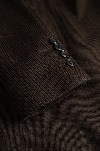 Joop Espresso Dark Brown Hectar Coat (back view)