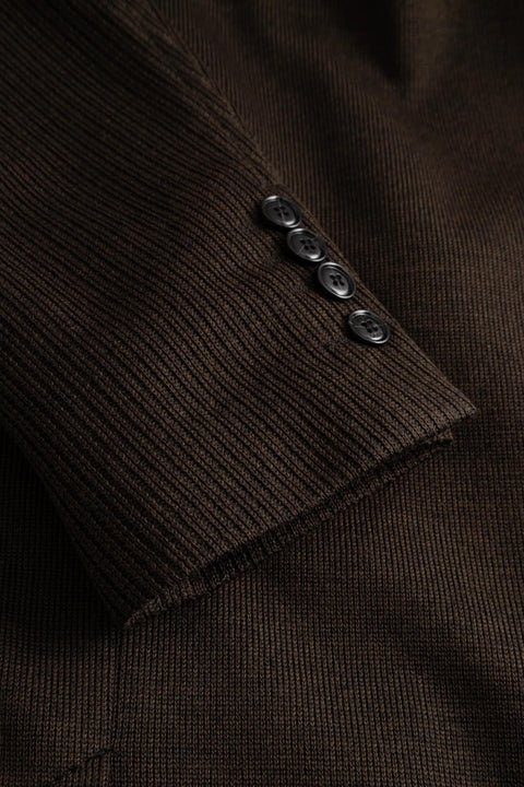 Joop Espresso Dark Brown Hectar Coat (back view)