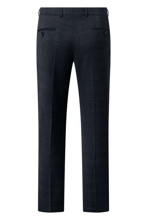 Joop Navy Check Herby Blayr Super 100 Wool Suit 10