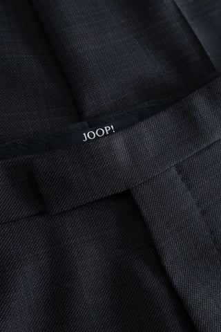 Joop Navy Check Herby Blayr Super 100 Wool Suit 7