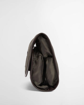 Barbour Olive Wax Wash Hang Bag 2