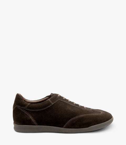 Loake Loake Mayfair Dark Brown Trainer 1