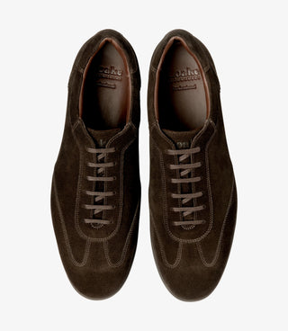 Loake Loake Mayfair Dark Brown Trainer 2