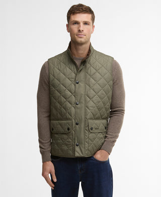 Barbour Dusty Olive Lowerdale Gilet — back view