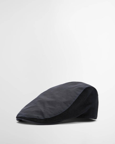 Barbour Navy Ashby Flat Cap 1