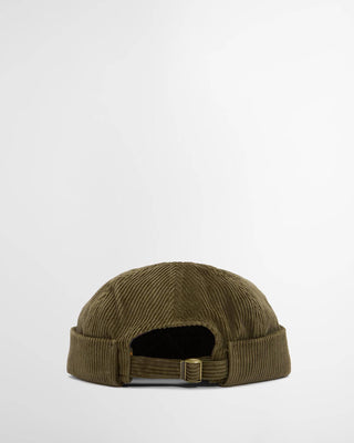 Barbour Olive Preston Cord Docker Hat 3