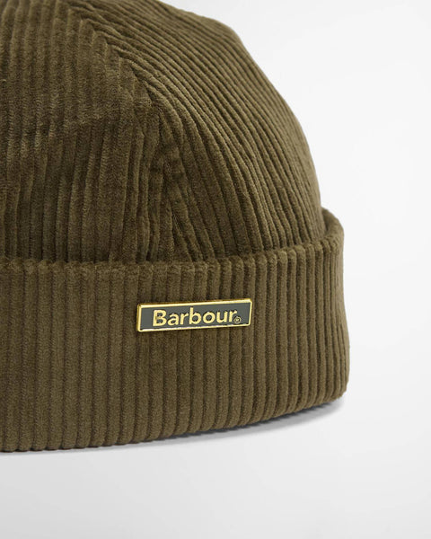 Barbour Olive Preston Cord Docker Hat 2