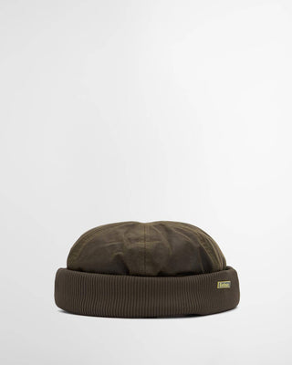 Barbour Olive Renford Docker Hat 1