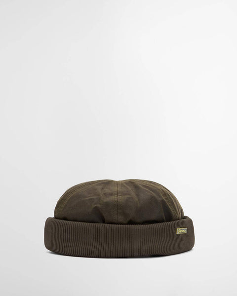 Barbour Olive Renford Docker Hat 1