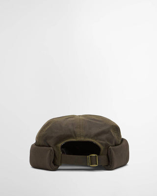 Barbour Olive Renford Docker Hat 3