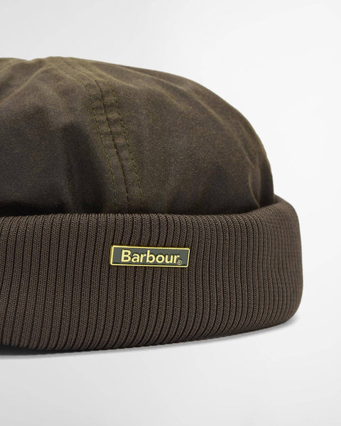 Barbour Olive Renford Docker Hat 2