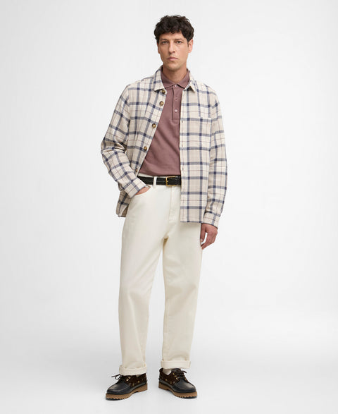 Barbour Vennel Textured Tartan Overshirt - Cotton - Alternate View