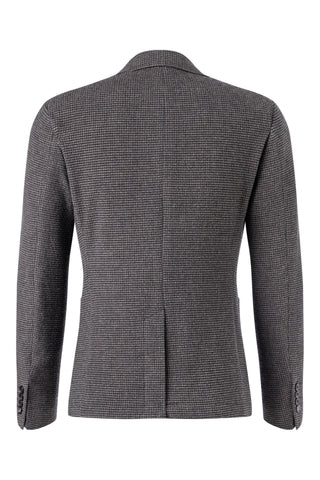 Strellson Textured Brown Knit Adwyn Blazer - Wool, Polyester, Viscose, Slim Fit - View 5