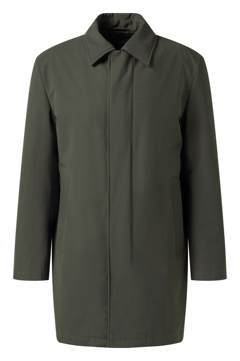 Strellson Olive Naro City Coat - Tan, Nylon, Stretch, Regular Fit