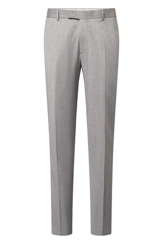 Strellson Textured Grey Aidan-Melwin Suit - Wool, Polyester, Viscose, Slim Fit - View 7