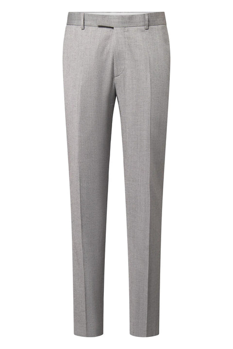 Strellson Textured Grey Aidan-Melwin Suit - Wool, Polyester, Viscose, Slim Fit - View 7