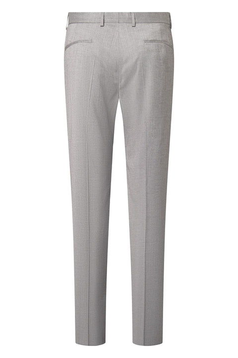 Strellson Textured Grey Aidan-Melwin Suit - Wool, Polyester, Viscose, Slim Fit - View 11