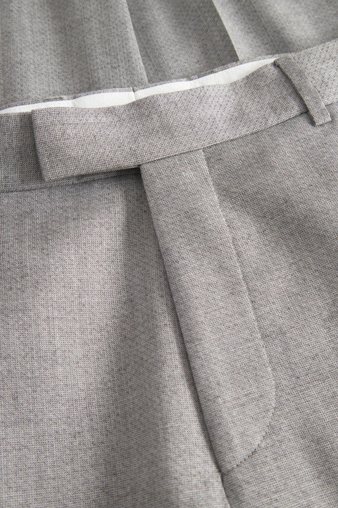 Strellson Textured Grey Aidan-Melwin Suit - Wool, Polyester, Viscose, Slim Fit - View 8