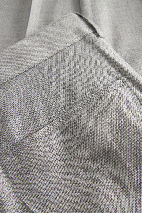 Strellson Textured Grey Aidan-Melwin Suit - Wool, Polyester, Viscose, Slim Fit - View 10