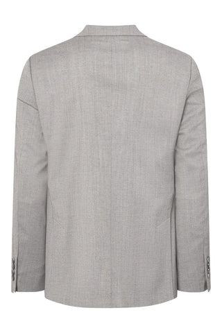 Strellson Textured Grey Aidan-Melwin Suit - Wool, Polyester, Viscose, Slim Fit - View 6