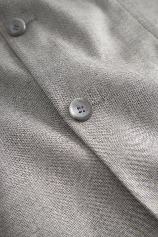 Strellson Textured Grey Aidan-Melwin Suit - Wool, Polyester, Viscose, Slim Fit - Back View
