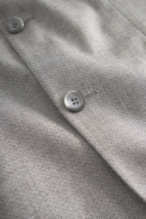 Strellson Textured Grey Aidan-Melwin Suit - Wool, Polyester, Viscose, Slim Fit - Back View