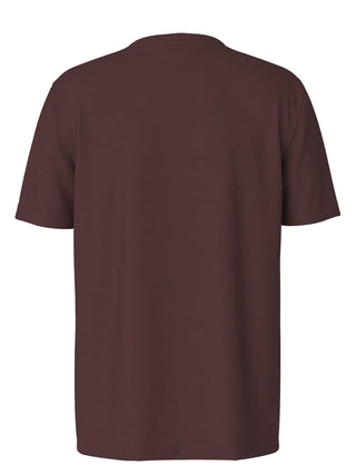 Strellson Burgundy Cotton T-Shirt - Cotton, Denim, Regular Fit - View 6