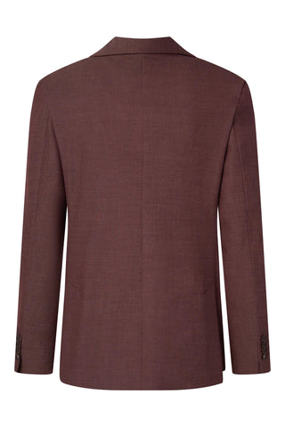 Strellson Burgundy Alzer-Kynd Suit - Navy, Wool, Polyester, Viscose, Slim Fit - View 6