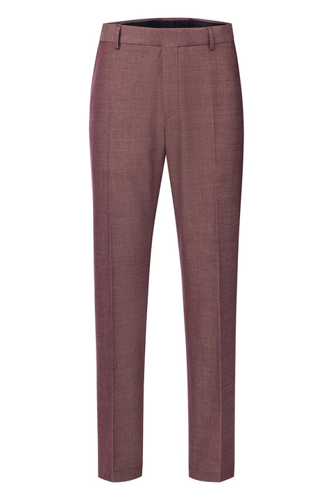 Strellson Burgundy Alzer-Kynd Suit - Navy, Wool, Polyester, Viscose, Slim Fit - View 7