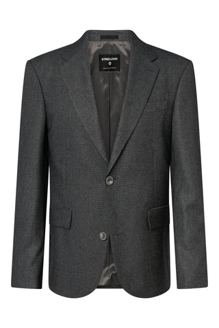Strellson Mid Grey Mirco Check Aidan Melwin Suit 1