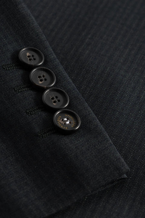 Strellson Dark Green Micro Check Aidan-Melwin Suit 4