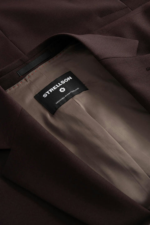 Strellson Burgundy Alzer Melwin Suit 2