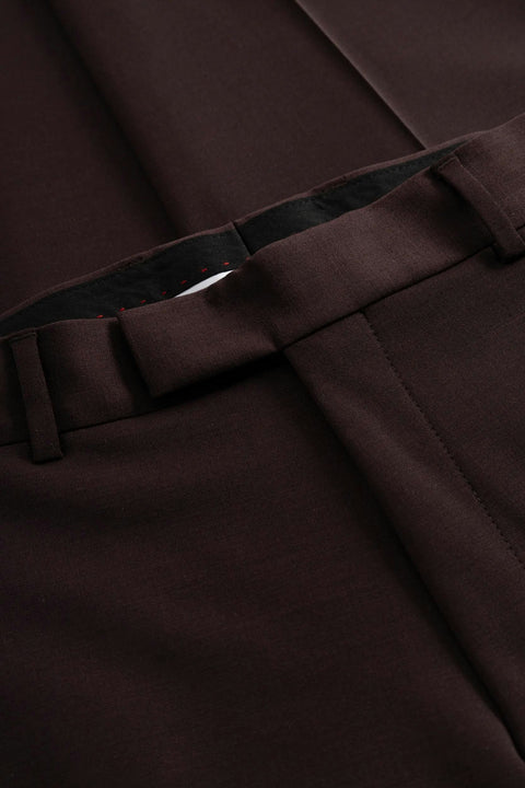 Strellson Burgundy Alzer Melwin Suit 8
