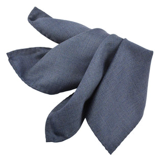 Assorted Dion SS25 Wool Pocket Squares - Melange, Wool, Italian, Solid, Made In Canada - Detail View