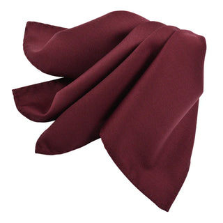Assorted Dion SS25 Wool Pocket Squares - Melange, Wool, Italian, Solid, Made In Canada - Back View