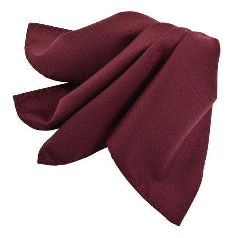 Assorted Dion SS25 Wool Pocket Squares - Melange, Wool, Italian, Solid, Made In Canada - Back View