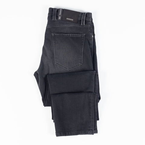 Alberto Black denim Denim - Made in Germany (buttonhole detail)