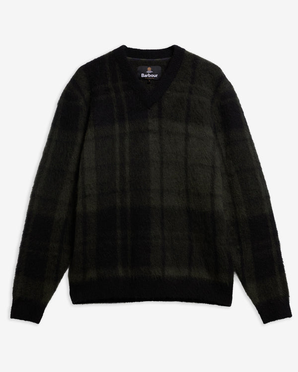 Black Tartan Hunham Knit