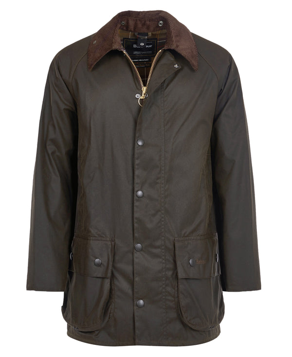 Olive Classic Beaufort Wax Jacket