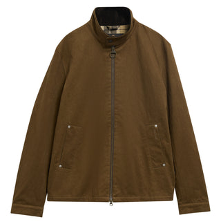 Barbour Dark Sand Cordford Casual Jacket shown on a white background, alternate view.