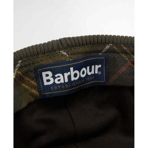 Barbour Olive Oakmoor Docker Wax Cap - Tan, Cotton, Polyester, Knit - View 6