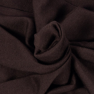 Gran Sasso Chocolate Virgin Wool V-Neck Waistcoat (front view)