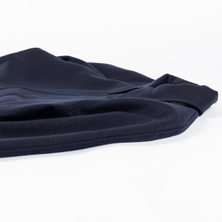 De Bonne Facture Navy Water Repellent Wool Driver's Jacket - Made in France (buttonhole detail)