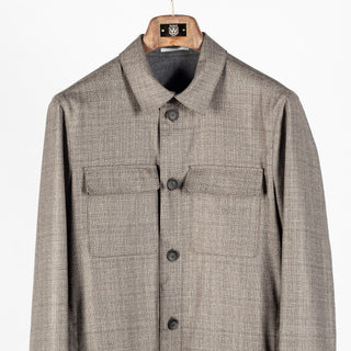 Fradi Yuta overshirt, close front view