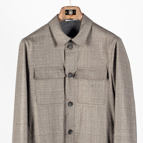 Fradi Yuta overshirt, close front view