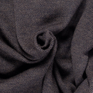 Gran Sasso Brown Salt-and-Pepper Merino Wool Full-Zip Cardigan (front view)