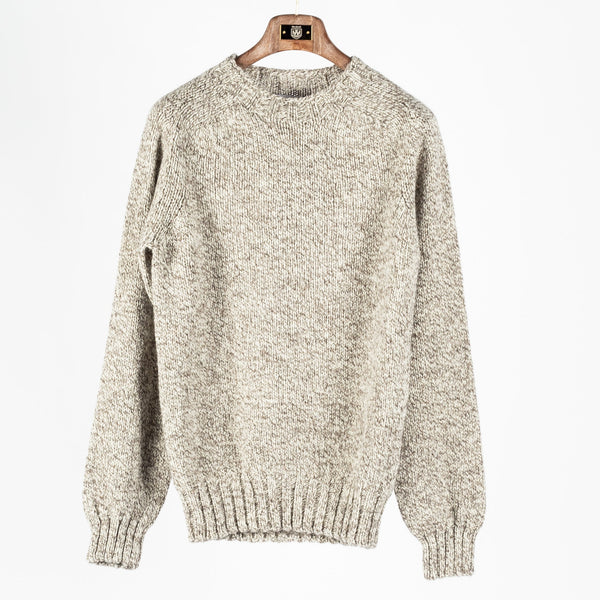 Herdwick Saddle Shoulder Crew Neck Sweater