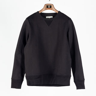 Merz b. Schwanen Deep Black Original Heavy Loopwheeled Sweatshirt - Germany